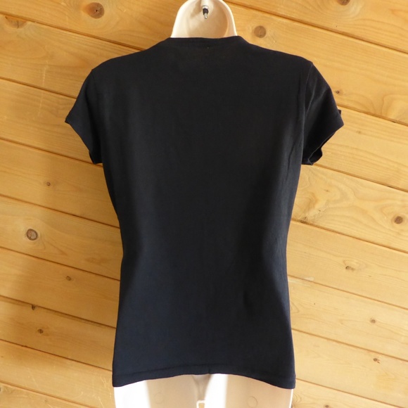 Hard Rock Cafe Denver Studs Rhinestone Bling Shirt - Picture 4 of 8